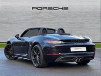 Used Porsche Boxster 344 HP (253 kW) 2018 Black Cabriolet