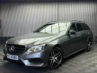 Used Mercedes E220 AMG 177 HP (130 kW) 2015 Grey Estate