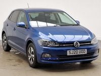 Used VW Polo Match 95 HP (69 kW) 2020 Blue Hatchback