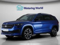Used Skoda Kodiaq SportLine 150 HP (110 kW) 2022 Blue SUV