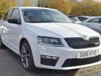 Used Skoda Octavia vRS 2016 White Estate