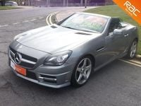 Used Mercedes SLK250 AMG 204 HP (150 kW) 2013 Silver Cabriolet