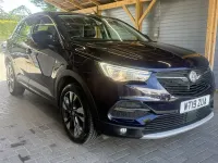 Used Vauxhall Grandland X Sport 130 HP (95 kW) 2019 Blue SUV