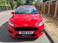 Used Ford Fiesta ST-Line 125 HP (91 kW) 2018 Red Hatchback