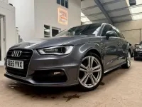 Used Audi A3 Sportback S-Line 150 HP (110 kW) 2016 Grey Hatchback