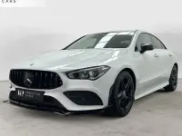 Used Mercedes CLA180 AMG line 136 HP (100 kW) 2022 White Coupe