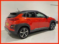 Used Hyundai Kona Premium 177 HP (130 kW) 2018 Orange SUV