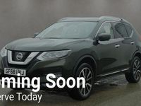 Used Nissan X-Trail Tekna 130 HP (95 kW) 2018 Green SUV