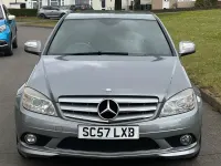 Used Mercedes C200 2008 Silver Sedan
