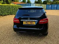 Used Mercedes B180 122 HP (89 kW) 2014 Black Hatchback