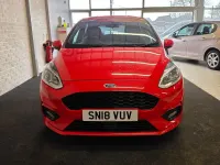 Used Ford Fiesta ST-Line 100 HP (73 kW) 2018 Red Hatchback