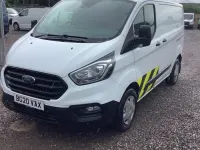 Used Ford Transit Custom 130 HP (95 kW) 2020 White Van