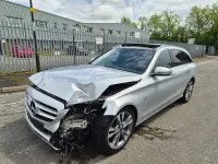 Used Mercedes C350e Premium 2017 Silver Estate