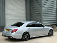 Used Mercedes S350 AMG line 282 HP (207 kW) 2018 Silver Sedan
