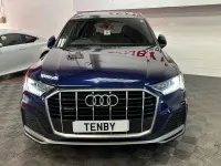 Used Audi Q7 S-Line 286 HP (210 kW) 2020 Blue SUV