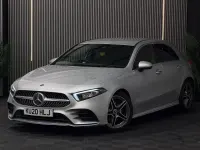 Used Mercedes A200 AMG Line Premium 160 HP (117 kW) 2020 Silver Hatchback