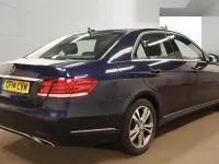 Used Mercedes E220 SE 2014 Blue Sedan
