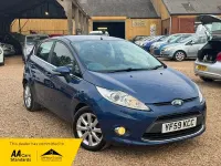 Used Ford Fiesta Zetec 96 HP (70 kW) 2010 Blue Hatchback