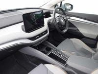 Used Skoda Enyaq iV Lounge 131 kW (179 HP) 2021 Arctic silver metallic SUV