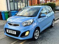 Used Kia Picanto 2012 Blue Hatchback