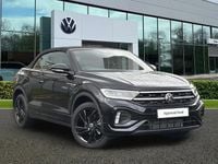 New VW T-Roc Cabriolet R-line 147 HP (108 kW) 2025 Black Cabriolet