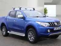 Used Mitsubishi L200 2017 Blue Pickup