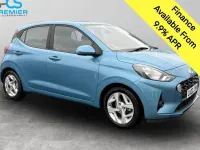 Used Hyundai i10 SE 67 HP (49 kW) 2022 Aqua turquoise Hatchback