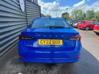 Used Skoda Octavia SE Technology 110 HP (80 kW) 2022 Blue Hatchback