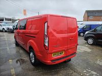 Used Ford Transit Custom Limited 2022 Red Hatchback