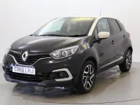 Used Renault Captur Iconic 90 HP (66 kW) 2018 Black/cream SUV