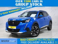 Used Peugeot 2008 GT-line 130 HP (95 kW) 2020 Blue SUV
