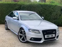 Used Audi A4 Black Edition 136 HP (100 kW) 2011 Silver Sedan