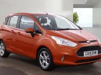 Used Ford B-MAX Zetec 105 HP (77 kW) 2014 Red MPV