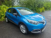 Used Renault Captur Dynamique 90 HP (66 kW) 2016 Blue SUV