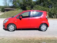 Used Suzuki Splash GLS 86 HP (63 kW) 2008 Red Hatchback