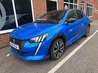 Used Peugeot 208 GT-line 100 HP (73 kW) 2021 Blue Hatchback