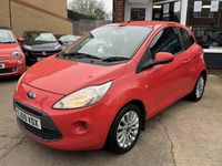 Used Ford Ka Zetec 2009 Red Hatchback