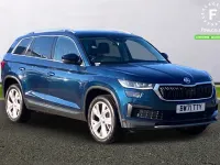 Used Skoda Kodiaq SportLine 150 HP (110 kW) 2021 Blue SUV