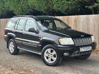 Used Jeep Grand Cherokee Overland 2003 Black SUV