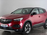 Used Vauxhall Grandland X Sport 131 HP (96 kW) 2019 Red SUV