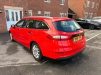 Used Ford Mondeo Zetec 120 HP (88 kW) 2018 Red Estate