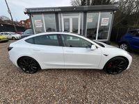 Used Tesla Model 3 Performance 82 kW (112 HP) 2019 White Sedan