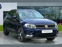 Used VW Tiguan SE 150 HP (110 kW) 2016 Atlantic blue metallic SUV