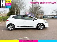 Used Renault Clio IV Dynamique 75 HP (55 kW) 2016 White Hatchback