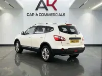 Used Nissan Qashqai +2 N-TEC 110 HP (80 kW) 2012 White SUV