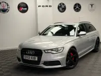 Used Audi A6 Black Edition 2013 Silver Estate