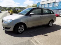 Used Skoda Fabia SE 105 HP (77 kW) 2013 Beige Estate