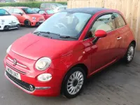 Usado Fiat 500 Lounge 69 HP (50 kW) 2018 Vermelho Citadino