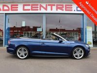 used Audi A5 Cabriolet 2.0 TFSI S LINE MHEV 2d 188 BHP