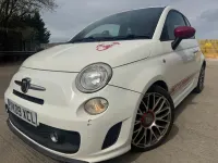 Used Abarth 500 135 HP (99 kW) 2009 White Hatchback